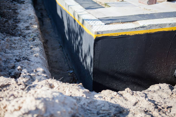Professional Crawl Space Encapsulation technician working in Harrington Park, NJ